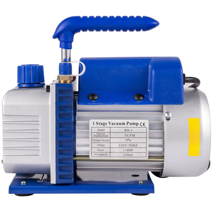 5 Gallon Vacuum Chamber Kit, 3 CFM 1/4 HP Pump