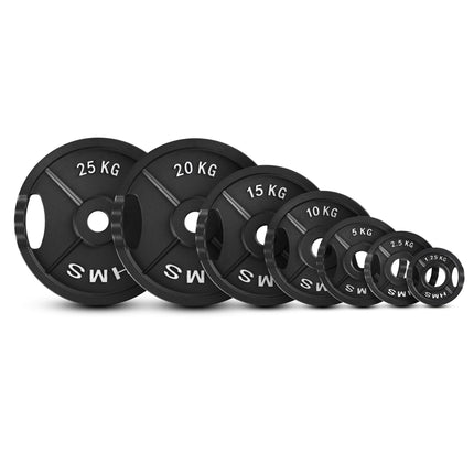 5 Kg Black Olympic Weight Plate, Cast Iron