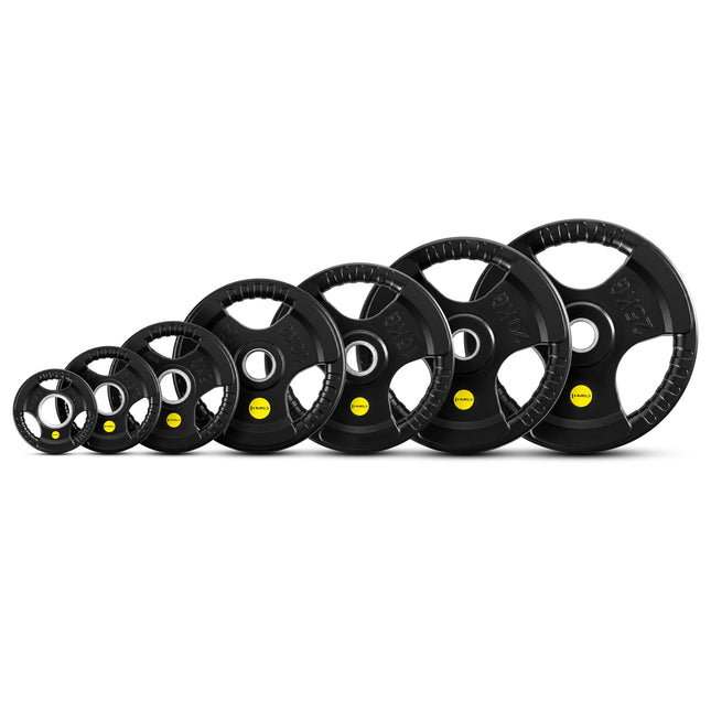 5 Kg Olympic Tri-Grip Rubber Weight Plate