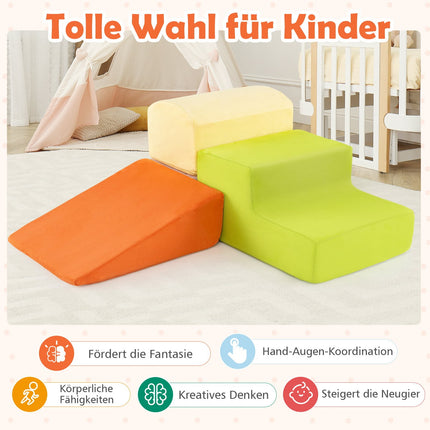 5-Piece Soft Foam Climbing Set with Ball Pit