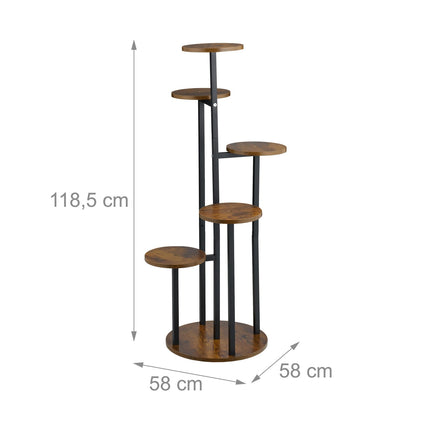 5-Tier Plant Stand – Space-Saving Display Shelves
