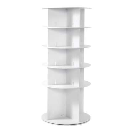 5-Tier Rotating Shoe Rack Tower, 360-Degree, Holds 20 Pairs