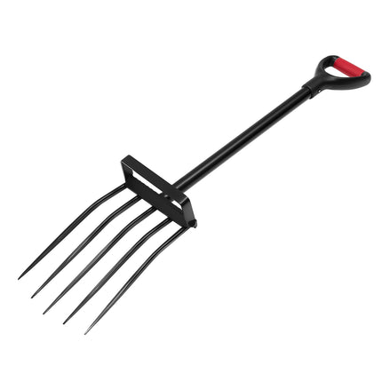 5-Tine Garden Fork, 41-Inch Forged Steel, Y-Grip