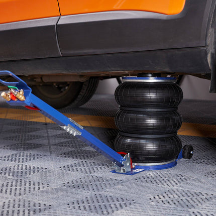 5 Ton Pneumatic Air Bag Jack, 18.5 in Lift, Triple Bag