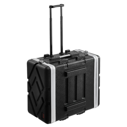 5U Rack Case for 19 in Equipment, 19.25 in Depth, ABS, Casters