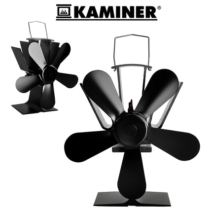 5-blade fireplace fan