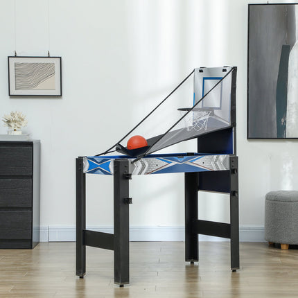 5-in-1 Game Table: Billiards, Table Tennis, Hockey, Basketball, Archery