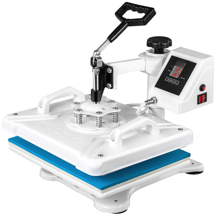 5-in-1 Heat Press Machine, 12x15 In, 1250W, Swing-Away