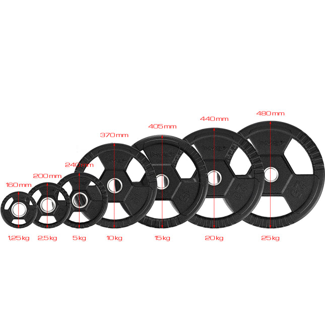 5 kg Black Olympic Weight Plate