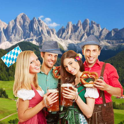 5x Traditional Bavarian Hat