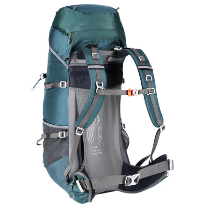 65L Green Tourist Backpack – Lightweight, Durable