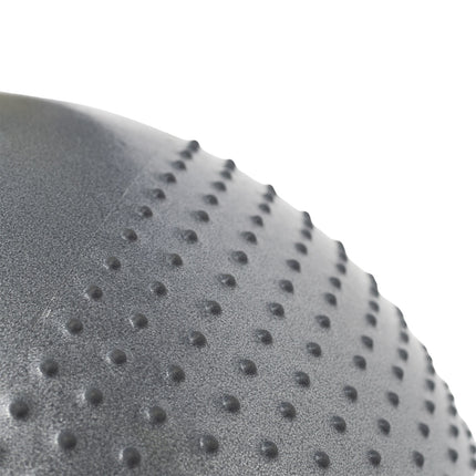 65cm Gray Gym Ball – Anti-Burst, Non-Slip