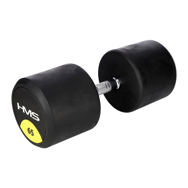 65 kg Rubber Dumbbell – Heavy Duty Fitness Equipment