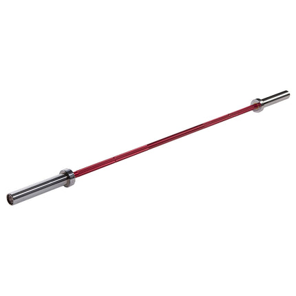 68KG Aluminium Bar, Red – Heavy Duty Fitness Equipment