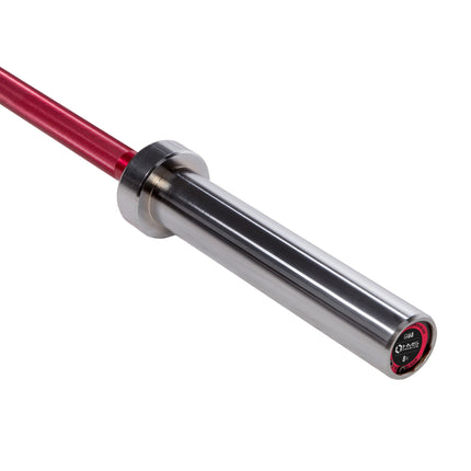 68KG Aluminium Bar, Red – Heavy Duty Fitness Equipment