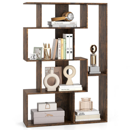 6-Cube Bookshelf with Anti-Tip Safety, Modern Design
