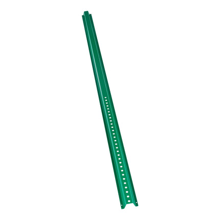 6 Ft U-Channel Sign Posts, 4-Pack Galvanized Steel, Green