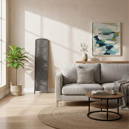6-Panel Room Divider Folding Screen