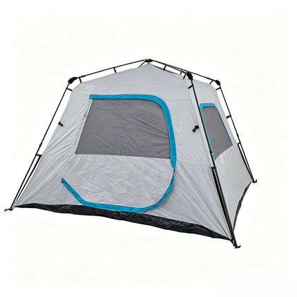 6-Person Waterproof Pop-Up Camping Tent with 5 Windows