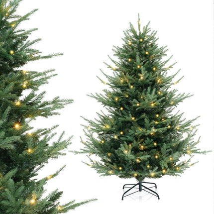 6ft Artificial Christmas Tree with 240 LED Lights