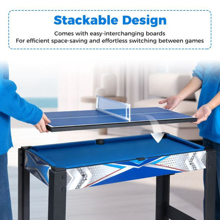 6-in-1 Multi Game Table: Air Hockey, Billiards, More