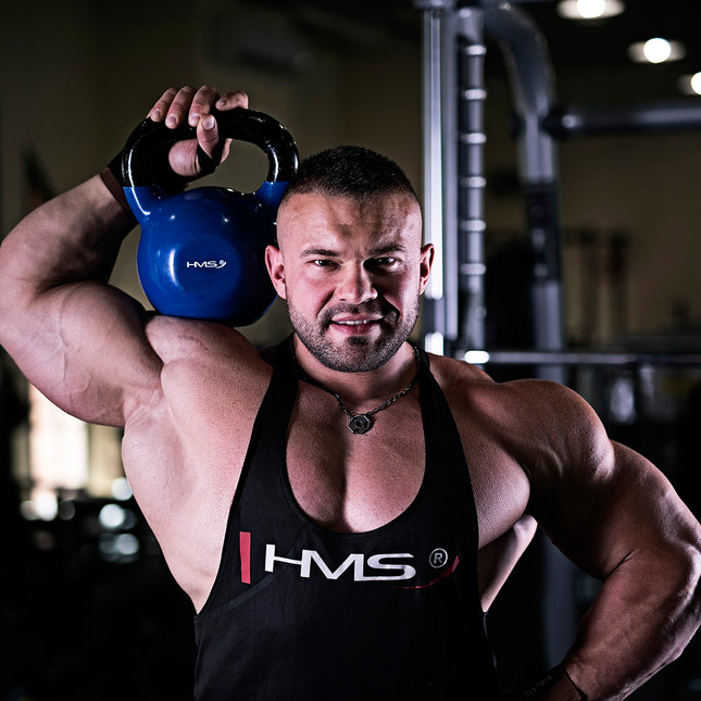 6 kg Cast Iron Kettlebell – Blue