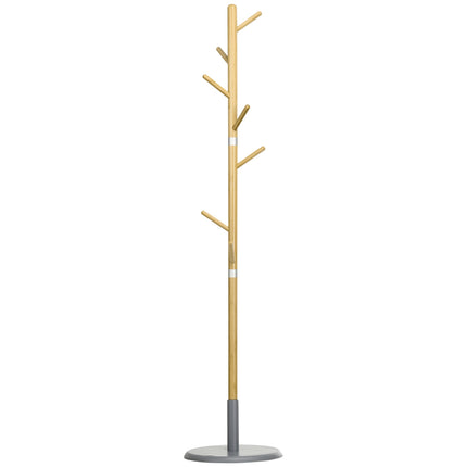 Coat rack - 70" high, 8 hooks for hats and jackets