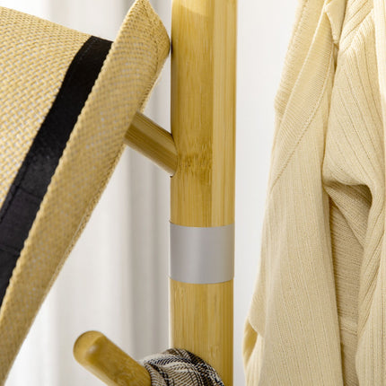 Coat rack - 70" high, 8 hooks for hats and jackets