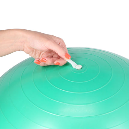 75cm Black Gym Ball – Anti-Burst, Non-Slip Surface