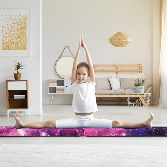 7 Ft Folding Gymnastics Balance Beam With Handles