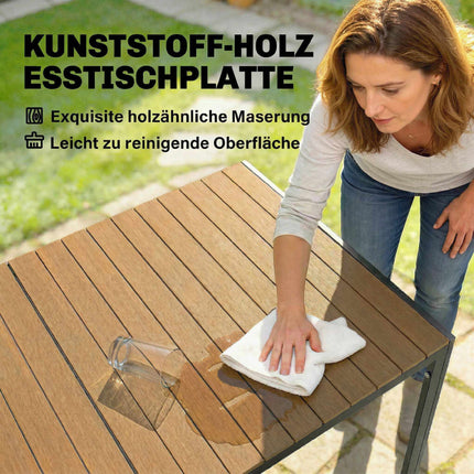 7-Piece Outdoor Dining Set with Table and Chairs