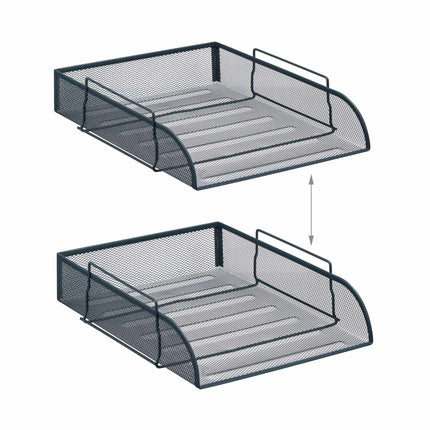 7-part desk organization