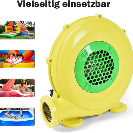 850W Blower Energy Efficient Air Pump for Inflatable Toys Bouncy Castle 42 x 24 x 42 cm