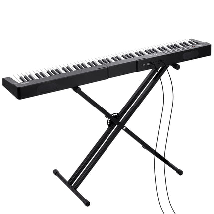 88-Key Digital Piano Keyboard, Semi-Weighted, Bluetooth MIDI