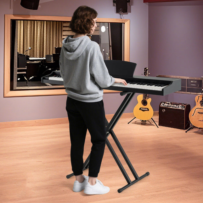 88-Key Semi-Weighted Digital Piano, Stand and Pedals