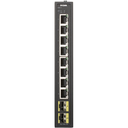 8-Port Gigabit Industrial Switch with 2 SFP Slots