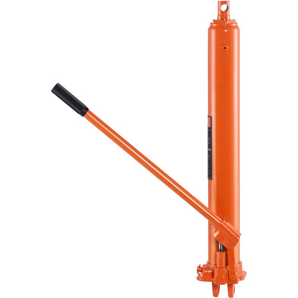 8-Ton Hydraulic Long Ram Jack, Clevis Base, 26–46 in