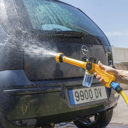 8-in-1 High Pressure Water Gun with Tank InnovaGoods, 15 m Extendable Hose