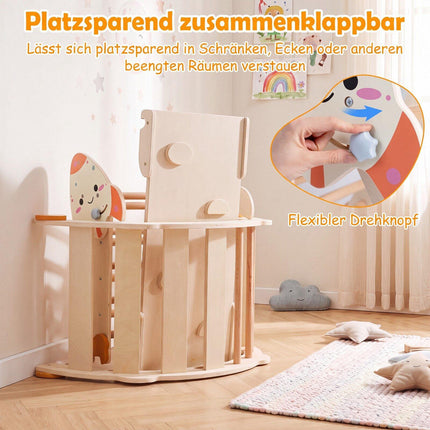 8-in-1 Rocket-Themed Foldable Climbing Toys for Toddlers