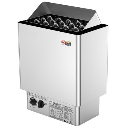 8kW Electric Sauna Heater – 400V 3N, Built-In Controls