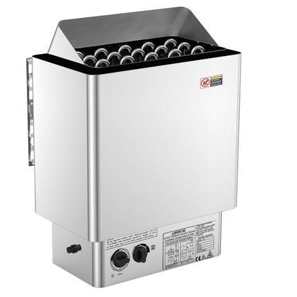 8kW Electric Sauna Heater – 400V 3N, Built-In Controls