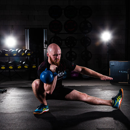 8 kg Cast Iron Kettlebell – Blue