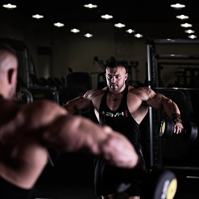 8 kg Rubber Dumbbell – Home Gym Equipment
