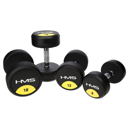 9 kg Rubber Dumbbell – Home Gym Equipment