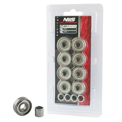 ABEC-7 Carbon Bearings, Set of 8