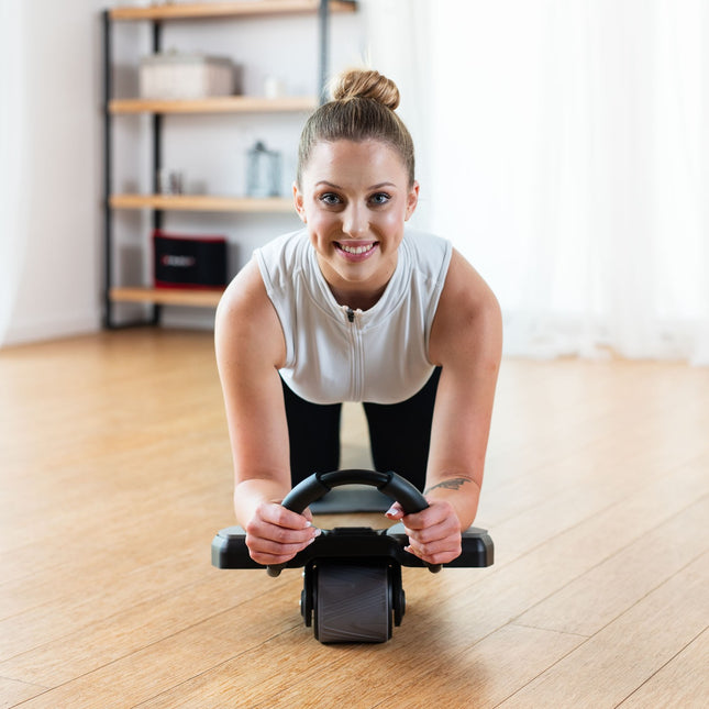 Ab Wheel for Core Exercise, Black, KA10