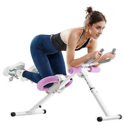 Ab Workout Machine – Foldable Adjustable, 330 lb Capacity