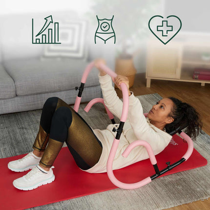 Abdominal exercise roll at home