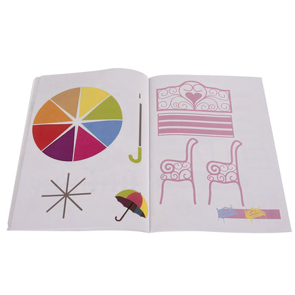 A book with templates for the Maaleo 22734 3D pen