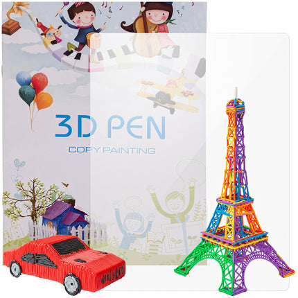 A book with templates for the Maaleo 22734 3D pen